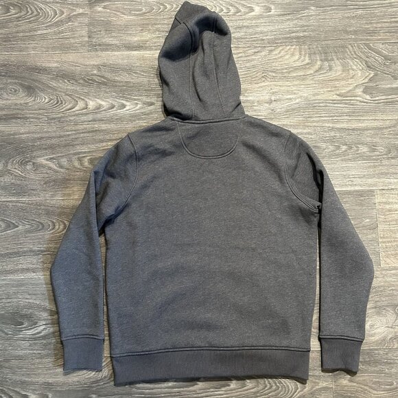 Carhartt Clarksburg Full Zip Hoodie Medium Gray Fleece 102788 Workwear Outdoor - Picture 2 of 12